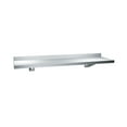 thumbnail image 1 of ASI-0694-48 - Shelf w/ Backsplash - Stainless Steel - 5”D X 48”L - Surface Mounted, 1 of 1