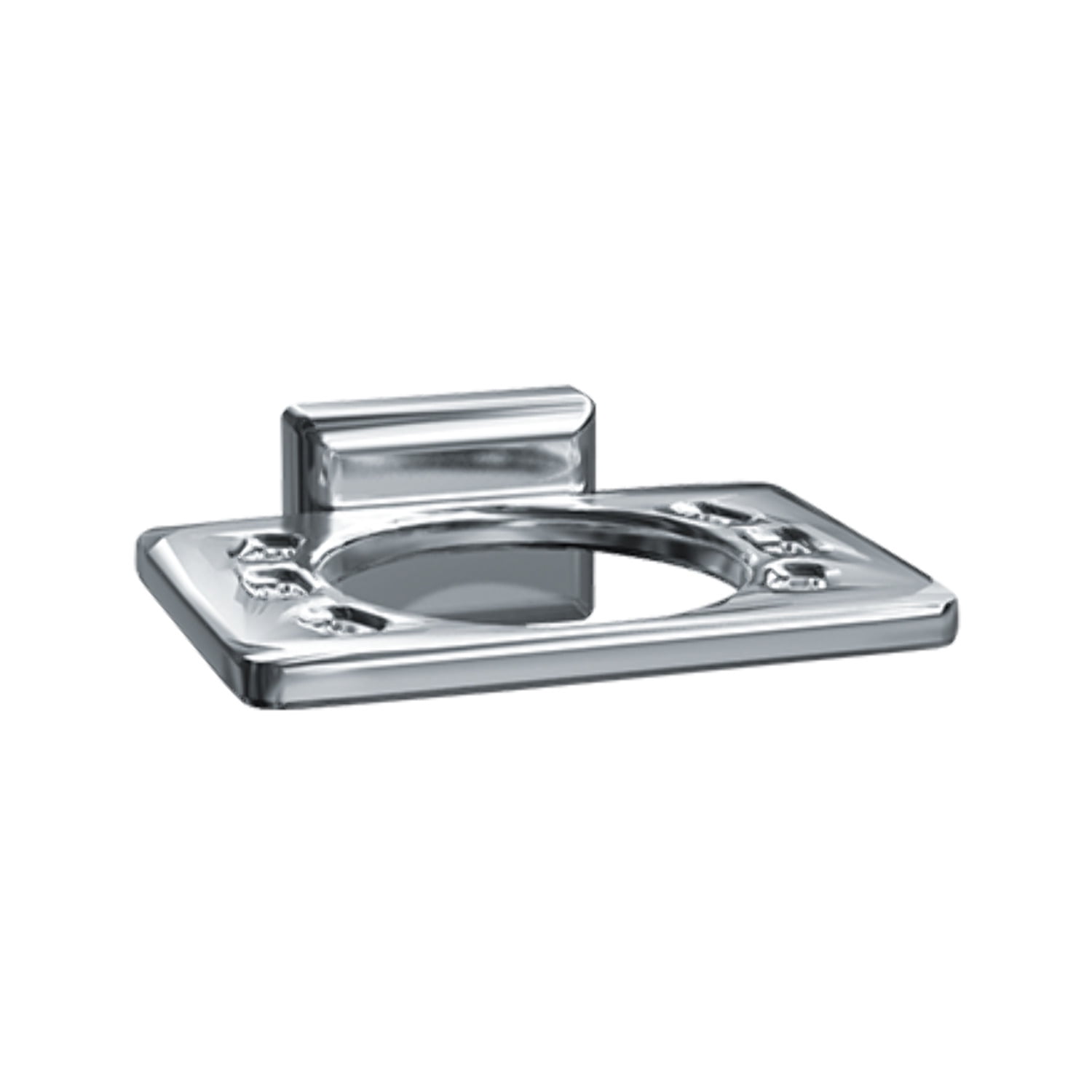 ASI-0735-Z - Toothbrush/Tumbler Holder - Chrome Plated Zamak - Surface Mounted