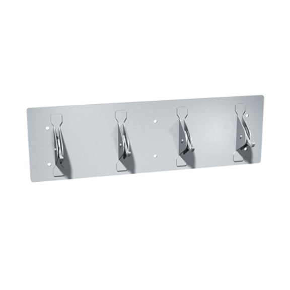 ASI-127 - Security Clothes Hook Strip - Front Mount - Surface Mounted