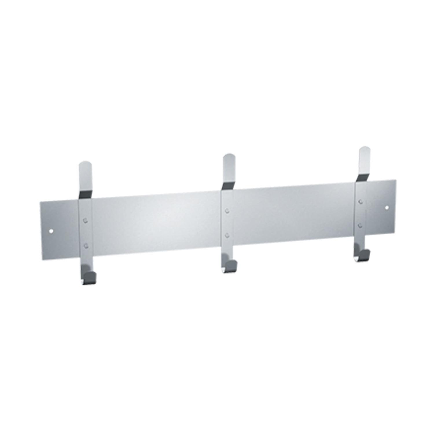 ASI-1307-3 - Utility Hook Strip  - 3 Hooks - 26"L - Surface Mounted