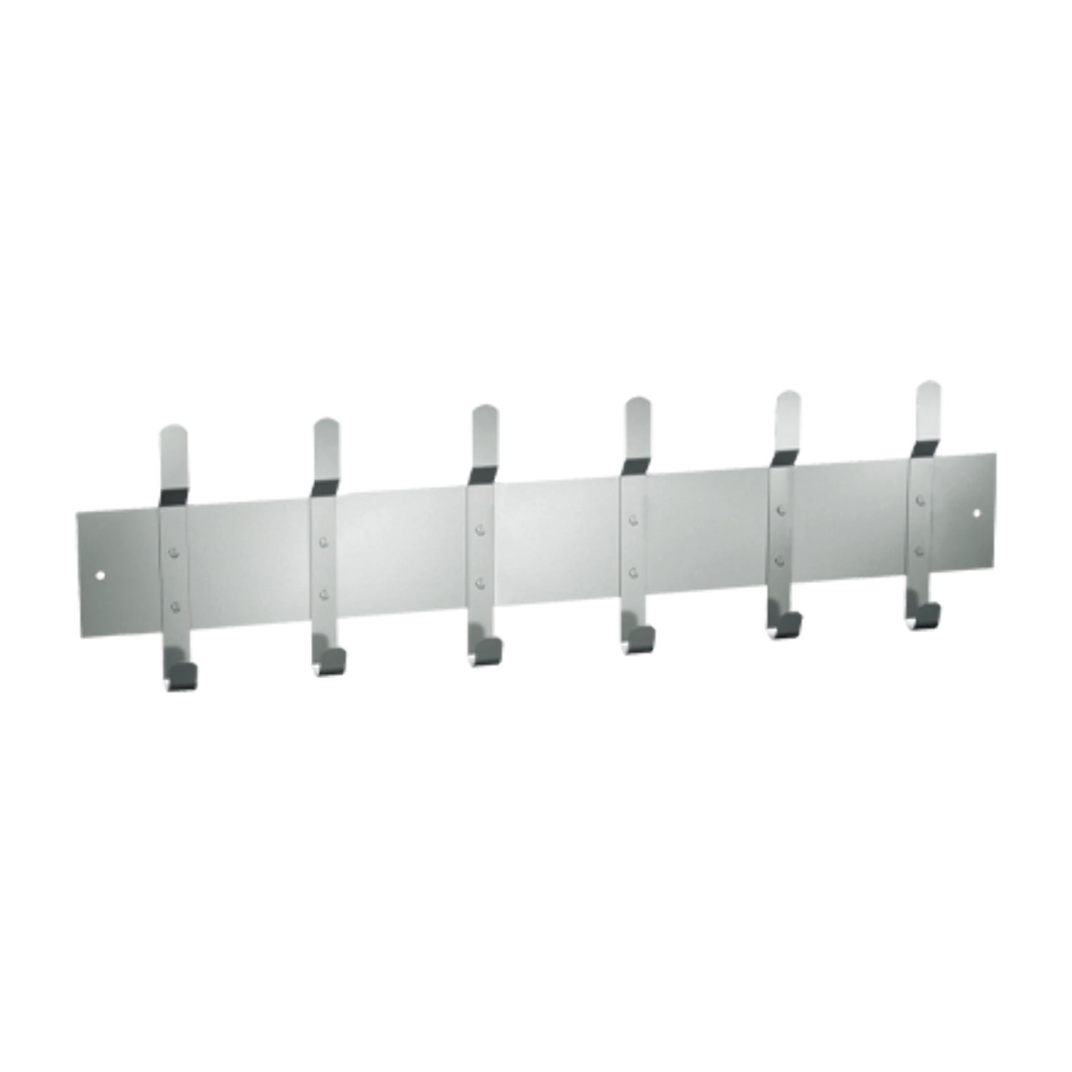 ASI-1307-6 - Utility Hook Strip  - 6 Hooks - 56"L - Surface Mounted