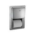 thumbnail image 1 of ASI 20031 - Roval™ - Toilet Tissue Dispenser - Twin Hide-A-Roll - Semi-R, 1 of 1