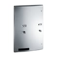 thumbnail image 1 of ASI 204684-50 - Roval™ - Sanitary Napkin and Tampon Dispenser - 50¢ Operation - Recessed, 1 of 1