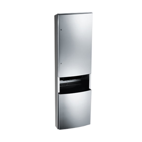ASI-2046921AC-6 - Roval - Auto Paper Towel Dispenser Removable Waste Receptacle - Roll - (110-240V) - 13.5 gal. - Semi-R
