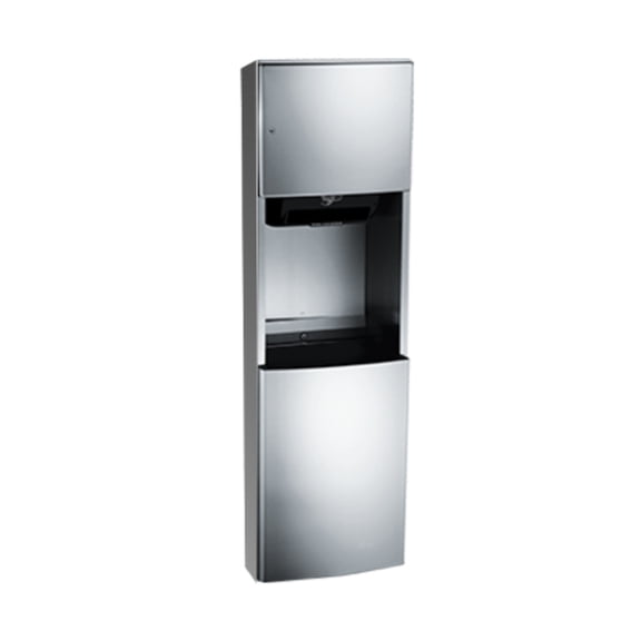 ASI 204692A-6 - Roval - Auto Paper Towel Dispenser Removable Waste Receptacle - Roll - 17.8 gal. - Semi-R