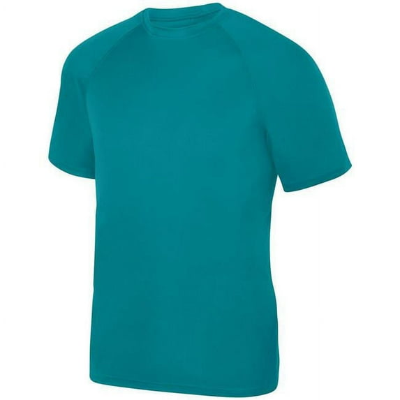 ASI 2791.063.XXS Youth Attain Wicking Raglan Sleeve T-Shirt, Teal - 2XS