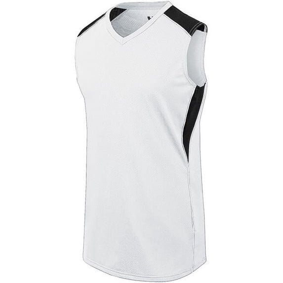 ASI 312162.132.XL Ladies Dynamite Jersey, White & Black - Extra Large