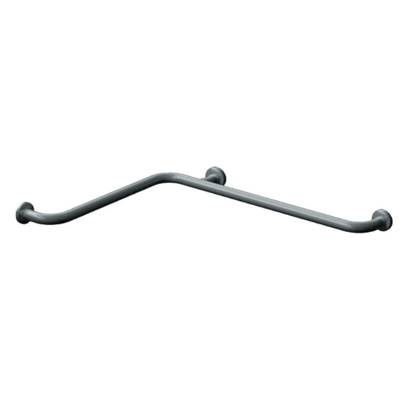 ASI-3760 - Snap Flange (1-1/4" O.D) Smooth - Horizontal Grab Bar, 30 x 18