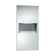 thumbnail image 1 of ASI-64623 - Simplicity™ - Paper Towel Dispenser  Waste Receptacle - Multi, C-fold - 2.2 gal. - Recessed, 1 of 1