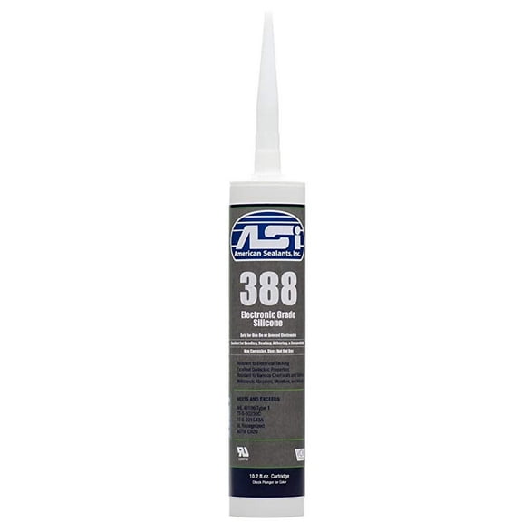 ASI 781360235843, Silicone, Electronic Grade Industrial Sealant, 10.2 oz