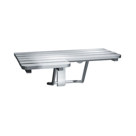 ASI-8208-R - Folding Shower Seat - Right Hand, ADA - Stainless Steel - 33"W