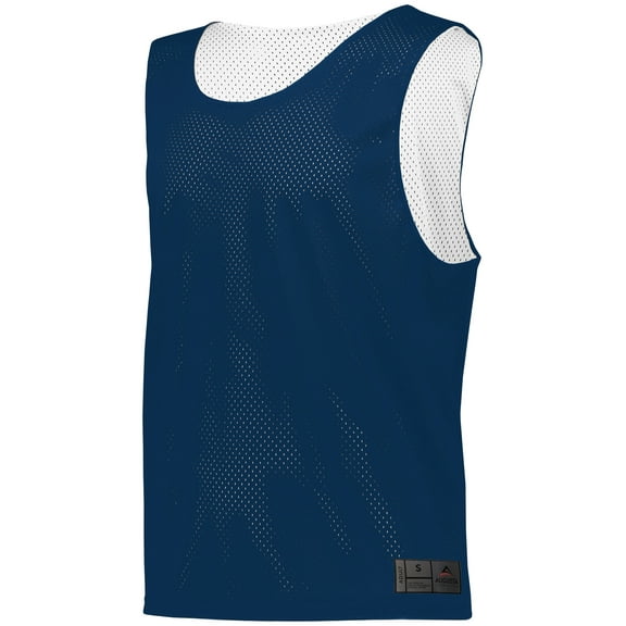 Augusta Sportswear M Boys Mesh Reversible Pinnie Columbia Blue/White 9718