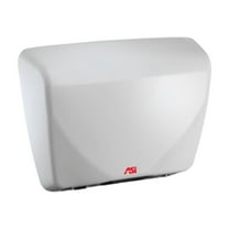 ASI ROVAL Automatic Hand Dryer Quick Drying, 115-240V, <25s, 12"x6"x4", White