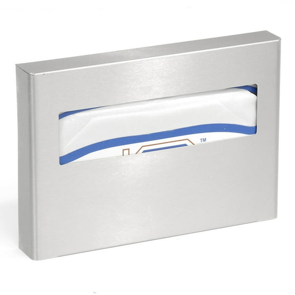ASI® 0477-SM, Surface Mounted Toilet Seat Cover Dispenser Satin Stainless Steel