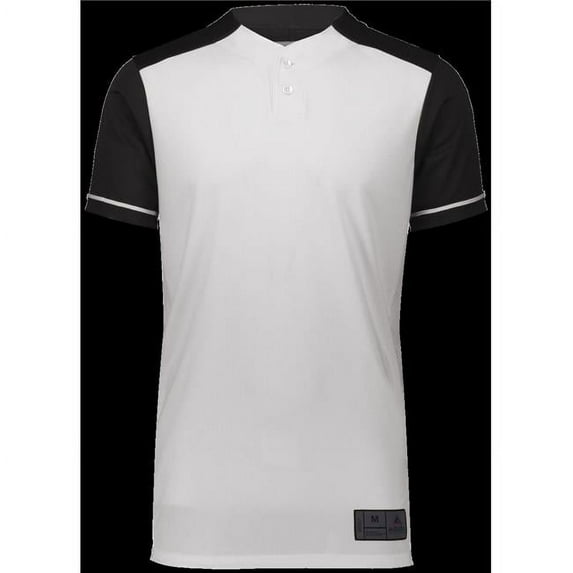 ASI Youth Closer Jersey, White & Black - Medium
