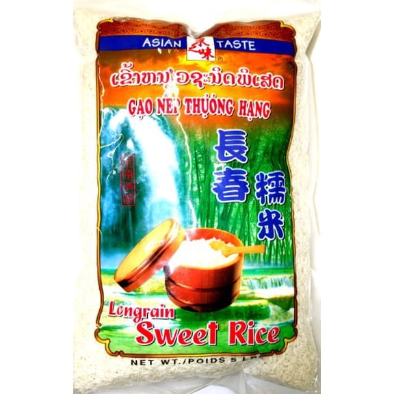 Asian Taste L/Grain Sweet Rice 5 lbs