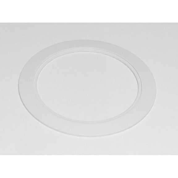 ASIASN-10 Pack-White Light Trim Ring Recessed Can 6" Inch Over Size Oversized Lighting Fixture