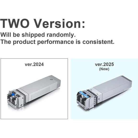 ASIASN-10GBase-LR SFP+ Transceiver, 10G 1310nm SMF SingleMode LC Fiber Optic Module, up to 10km, for Cisco SFP-10G-LR, Meraki MA-SFP-10GB-LR, Ubiquiti UniFi UF-SM-10G, Mikrotik, Fortinet, TP-Link