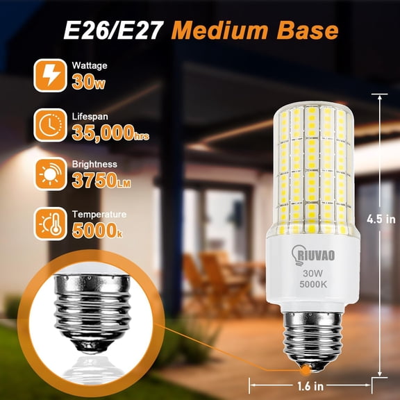 ASIASN-30w led Bulb 3pcs