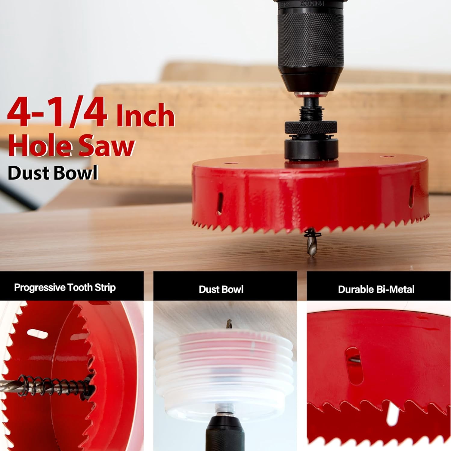 Hole Saw With Dust Catchernull
