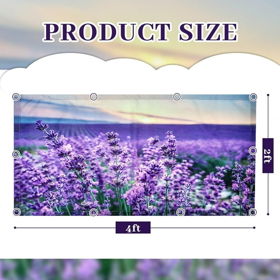 ASIASN-4 Pack Fluorescent Light Covers 4 x 2 Feet Magnetic Light Cover for Drop Ceiling, Fluorescent Ceiling Shade Filters for Office Classroom Home Hospital Decor(Lavender)