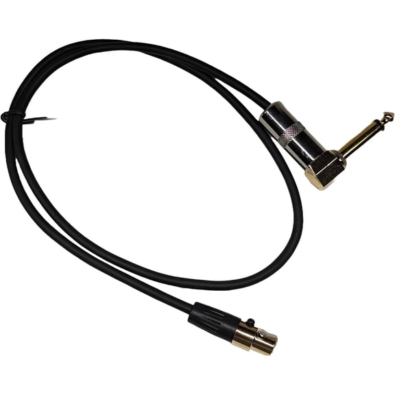 ASIASN-4-Pin TA4F to Right-Angle 1/4-Inch Connector Cable for Line-6 Relay G50 G55 G90 Digital Wireless Guitar System TBP12 Transmitter 98-033-0003