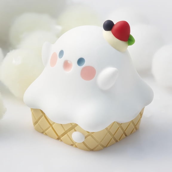 ASIASN-Artisan Keycaps, Cute Ice Cream- Shaped Kawaii keycaps, Resin Handmade, Single Replace Key for ESC Key Mechanical Keyboard