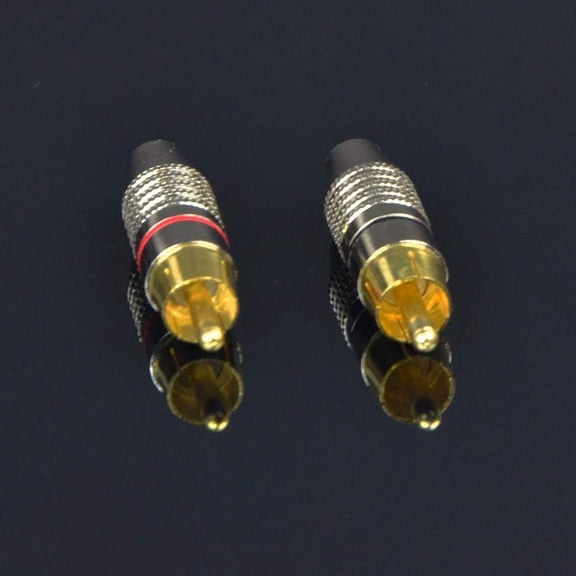 ASIASN-CESS-075-2f Heavy Duty Waterproof RCA Cable, Phono Male to Male (2 FT)