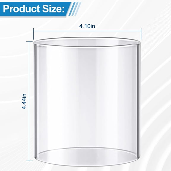 ASIASN-Camping Lantern Glass Globe for Coleman, Camping Lantern Mantles(20 Total Mantles)