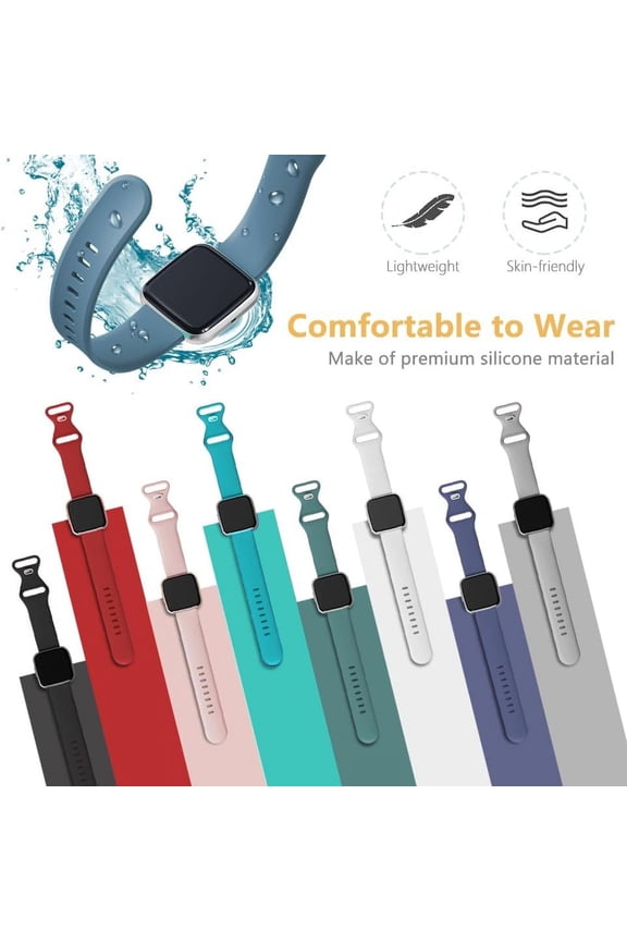 -Compatible with Cubitt Viva Pro Smart Watch Band, Classic Watch Bands Soft Silicone Bands Bracelet Sports Strap Compatible with Cubitt Viva Pro, Viva, Aura Pro 2, 1 / Aura 2, 1 / Terra Smart