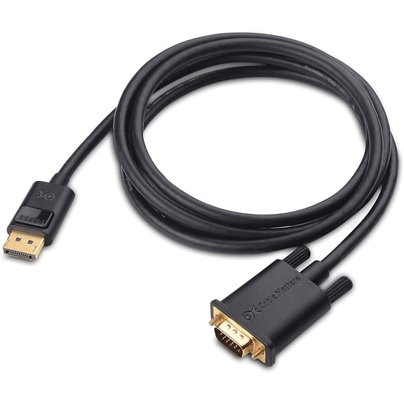 ASIASN-DisplayPort to VGA Cable (DP to VGA Cable) 6 Feet