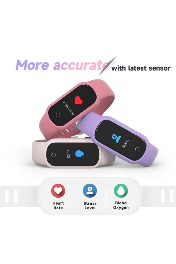 -Fitness Tracker Watch with Heart Rate/Sleep Tracker/IP68 Waterproof, Activity Tracker with Pedometer Step Counter, Health Watch for Women with 14 Sports Compatible Android iOS, Lilac