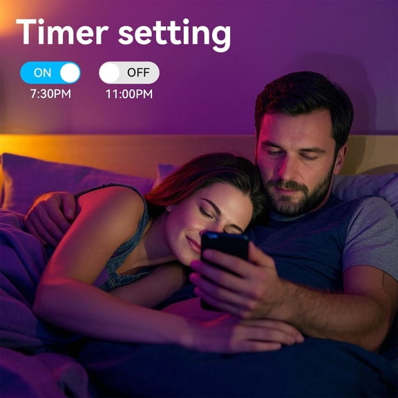 ASIASN-LED Strip Lights 200ft (2 Rolls of 100ft). 24V 5050 Ultra Long Super Bright Smart Light Strips with APP Control. 24keys Remote Music Sync Color Changing Led Lighting for Bedroom, Decoration