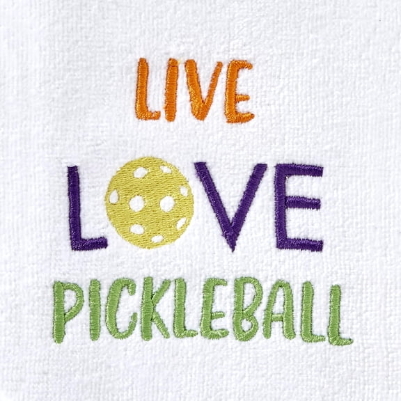 ASIASN-Live Love Pickleball Hand Towel Gift Set