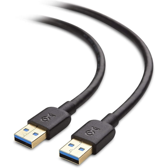 ASIASN-Long USB 3.0 Cablein Black 10 ft & Long USB to USB Extension Cable