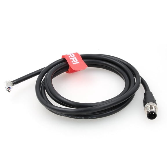 ASIASN-M12 4-Pin Male A-Code Aviation Connector Electrical Cable for Sensor Devices and Actuator Devices
