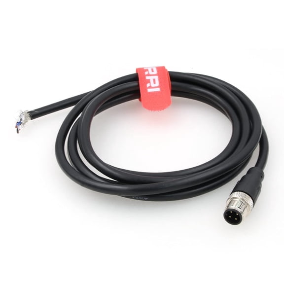 ASIASN-M12 4-Pin Male A-Code Aviation Connector Electrical Cable for Sensor Devices and Actuator Devices