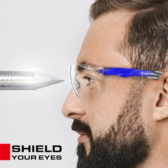 ASIASN-Pickleball Safety Glasses  Fit-Enhanced ANSI Z87.1, Anti-Fog, UV & Impact Resistant Eyewear for Sports, Work & Shooting  No-Slip Grip  1 Pack