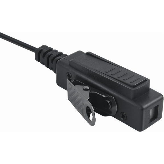 ASIASN-Renastar Two Way Radio Earpiece 2 Wire Surveillance Headset with Mic for Motorola Walkie Talkie GP328 HT750 HT1250