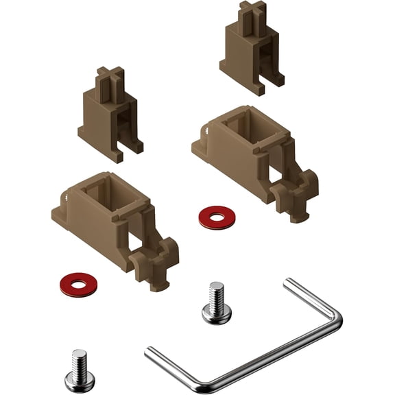 ASIASN-Screw in Stabilizer for 60% Mechanical Keyboard Satellite Switch 7U 6.25U 2U(Khaki)