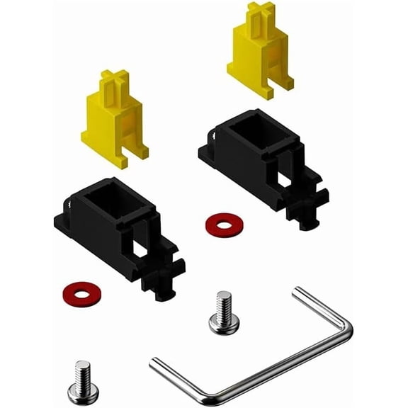 ASIASN-Screw in Stabilizer for 60% Mechanical Keyboard Satellite Switch 7U 6.25U 2U(Yellow)