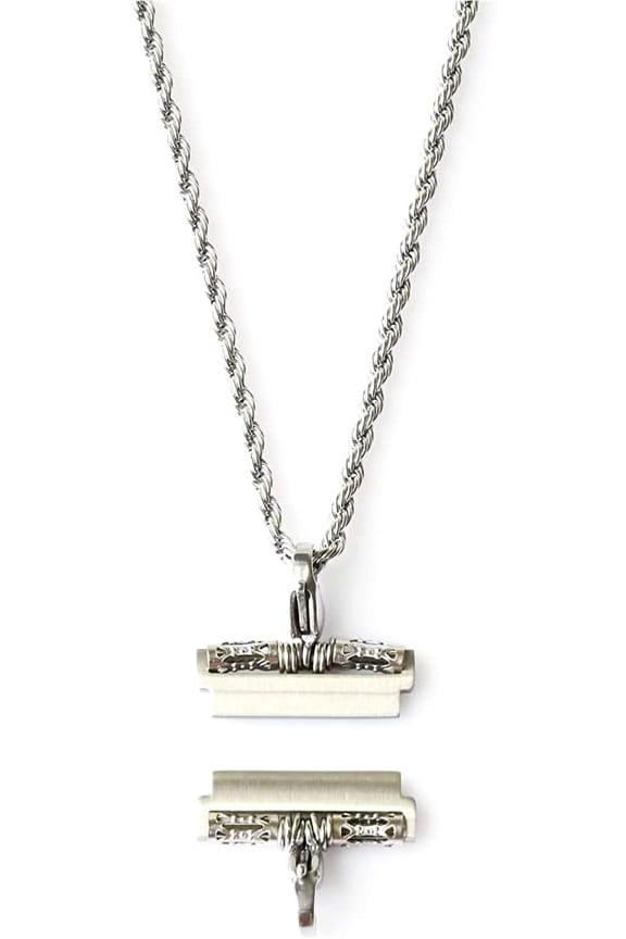 -Stainless Necklace for Smartwatch