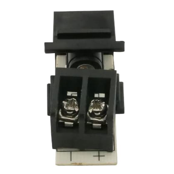 ASIASN-Standard 2.1mm DC Power Jack to Screw Terminals Connection, Keystone Coupler for CCTV/Security Camera Wall Plates - Black