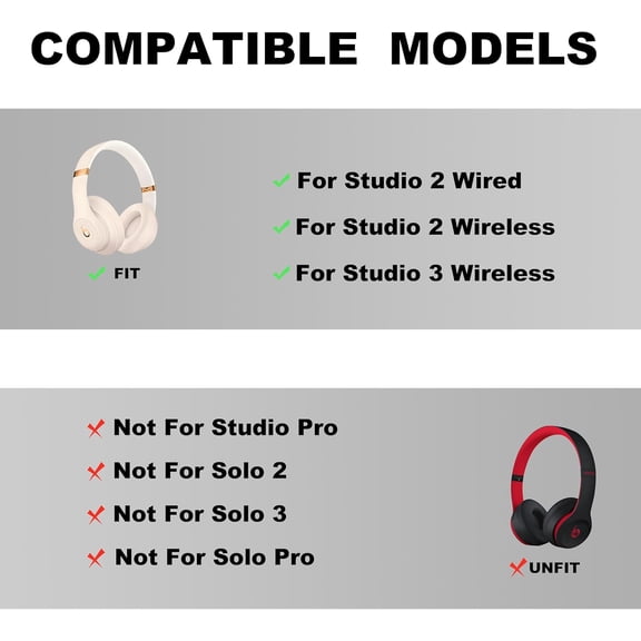ASIASN-Studio 3 Headband Replacement -Top Headband Accessories, as Same The OEM Compatible with Studio 3 Wireless(A1914) & Studio 2 Wired/Wireless (B0500/B0501) Headphones (Studio 3-Pink)