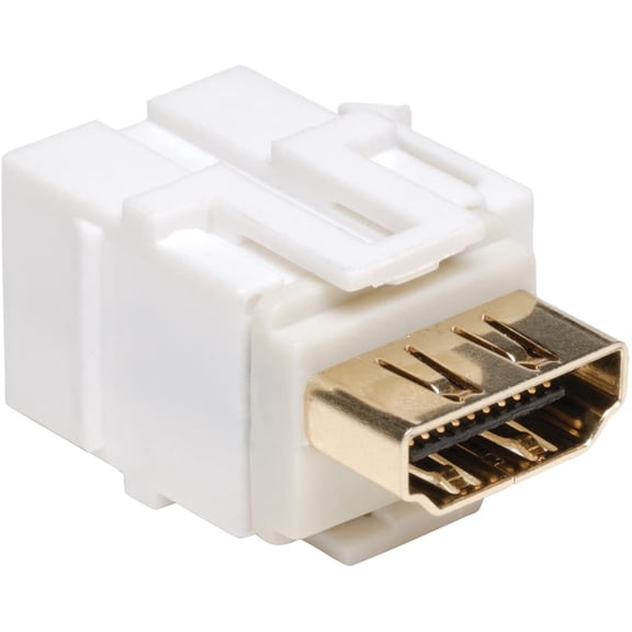 ASIASN-Tripp Lite HDMI Keystone Jack , Snap-in Insert Module (F/F) (P164-000-KJ-WH)