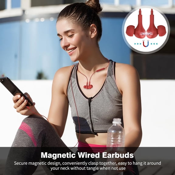 ASIASN-USB C Headphones Wired Earbuds for iPhone 17/16/15 Galaxy S25/S24/S23/S22/S21, Magnetic Noise Isolating in-Ear Type C Earphones with Microphone Volume Control for iPad 10/Pixel/OnePlus/Andriod