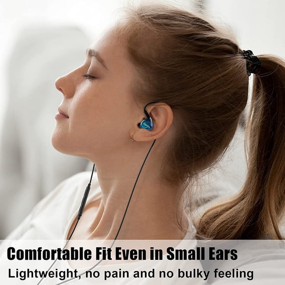 ASIASN-USB C Headphones Wired Type C Earbuds w Microphone, Controls and Over Ear Hook, Sport Running in-Ear Earphones for iPhone 15 16 17 Air, iPad, Samsung Galaxy, Google Pixel and Other Android Pho