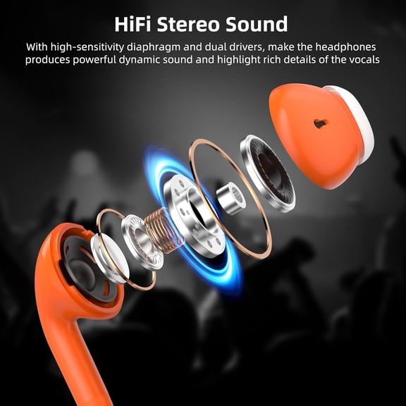 ASIASN-USB C Wired Earbuds for iPhone 17 16 15 Pro Max, Type C Headphones with Mic Volume Control for Samsung S25 S24 S23 S22 S21 S20 FE Ultra, Noise Canceling In-Ear Ear Buds for iPad 10/Pixel 9 8 7