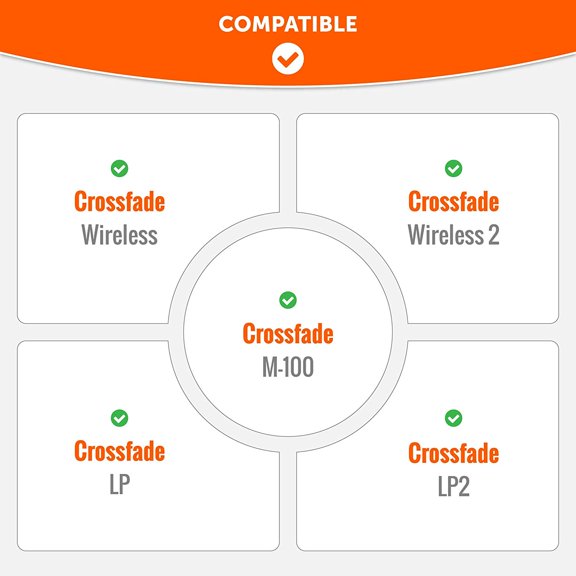 ASIASN-Wicked Cushions Replacement XL Ear Pads For Vmoda Headphones - Compatible with Vmoda M100 & Crossfade Series | Soft Leather, Luxurious Memory Foam, Added Thickness, Enhanced Noise Isolation |