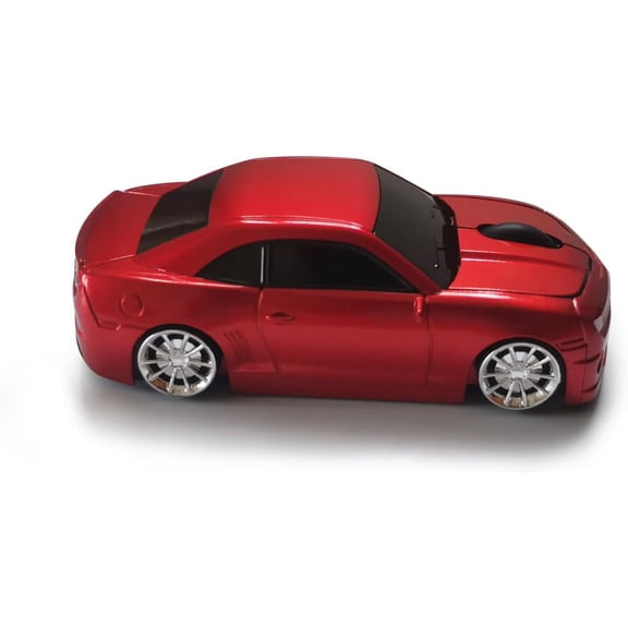 ASIASN-Wireless Mouse, Cool Car Shape 2.4Ghz Wireless Mouse, Laptop PC Mac (Red)